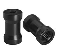 LUORNG Adattatore per treppiede da 1/4 a 3/8 femmina a femmina, convertitore a vite per treppiedi, monopiedi, sistemi ferroviari, supporti per luci a testa sferica, ricevitori trigger flash, colore