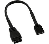LUORNG ARGB - Cavo adattatore per ventola a 3 pin da 5 V a RGB a 4 pin, 17 cm, compatibile con dispositivi AER 2 RGB F120 RGB CORE H-UE+ H-UE 2 RGB per illuminazione PC