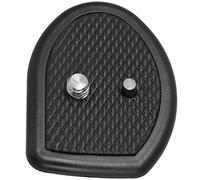 LUORNG Piastra a sgancio rapido per treppiede di ricambio per montaggio fotocamera 27x27mm