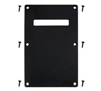 LUORNG - Set di 1 piastra posteriore per chitarra elettrica, piastra posteriore per chitarra elettrica, plettro per tremolo, con 6 viti per chitarra elettrica ST SQ