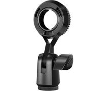 LUORNG Supporto per microfono a condensatore con filettatura standard compatibile con dispositivi di supporto con dado di conversione 3/8 breve ghiera per microfono antiurto portatile da 0,9 pollici