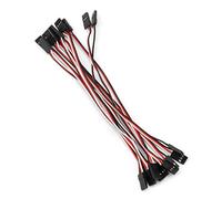 luosh 10pcs 20cm Cavo di prolunga servocomando Quadcopter Maschio-Maschio servo Futaba Nuovo