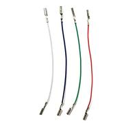 luosh 3 / 4PCS Cavi Cavo fono a Cartuccia Cavi connettori per Giradischi Phono Headshell