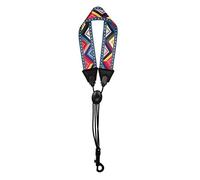 luosh Cinghia per Sassofono per Adulti e Bambini, Tracolla per Sassofono Morbida Imbottitura Intrecciata Arcobaleno per Contralto baritono