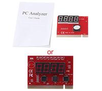luosh Computer PCI Post Scheda Madre LED Analizzatore di Test diagnostico a 4 cifre per PC