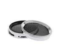 luosh Copri Altoparlante Cerchio Decorativo in Rete, Griglia per Altoparlante Coperchio per Griglie protettive da 2 Pollici Altoparlanti Audio Custodia in Rete Tonda in Acciaio Decorativo