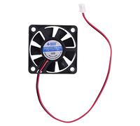 luosh Ventola di Raffreddamento, DC 12V 0.12A PC a 2 Pin PC CPU Sistema Ventola di Raffreddamento Senza spazzole 5010, 50x50x10mm