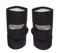 LuoShaiu Ginocchiera Ortopedica 1 paio di ginocchiere autoriscaldanti in tormalina con supporto for ginocchio for terapia magnetica Tutore Ginocchio(M)