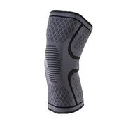 LuoShaiu Ginocchiera Ortopedica 1PC Ginocchiere a nido d'ape Basket Sport Ginocchiera Pallavolo Protezione del ginocchio Supporto for tutore Tutore Ginocchio(Black,L)