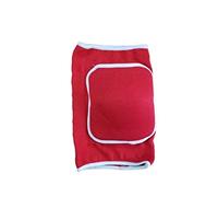 LuoShaiu Ginocchiera Ortopedica 2 ginocchiere for esercizi di ginnastica morbida spugna di nylon protezioni for lo sport supporto for le ginocchia for la pallavolo Tutore Ginocchio(Red)