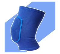 LuoShaiu Ginocchiera Ortopedica Ginocchiere a compressione sportiva Ginocchiere elastiche Protezione for ginocchia in spugna ispessita Tutore Ginocchio(1pc Blue,S)
