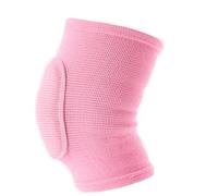 LuoShaiu Ginocchiera Ortopedica Ginocchiere a compressione sportiva Ginocchiere elastiche Protezione for ginocchia in spugna ispessita Tutore Ginocchio(1pc Pink,L)
