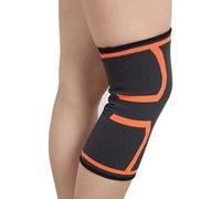 LuoShaiu Ginocchiera Ortopedica Ginocchiere elastiche da 1 pezzo in nylon, ginocchiere for il fitness, attrezzature for il fitness Tutore Ginocchio(Orange,L)