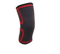 LuoShaiu Ginocchiera Ortopedica Ginocchiere elastiche da 1 pezzo in nylon, ginocchiere for il fitness, attrezzature for il fitness Tutore Ginocchio(Red,L)
