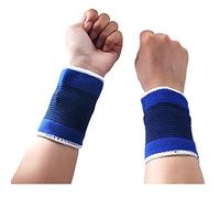 LuoShaiu Ginocchiera Ortopedica Ginocchiere elastiche for ginocchiere in nylon for ginocchiere sportive in nylon for il fitness protettive Tutore Ginocchio(One Piece-Wristband,L)