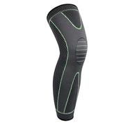 LuoShaiu Ginocchiera Ortopedica Protettore Ginocchiera Basket Corsa Compressione Supporto Elastico Ginocchiera Sportiva Fitness Tutore Ginocchio(L)