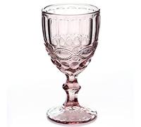 LUOSHUAI Calici Vino Vino in Vetro Vintage Rilievo Rosso Tazza di Vino Rosso 300ml Incisione Succo di ribaltamento Incorporato Occhiali da Bere Champagne Goblet Assortiti Calici