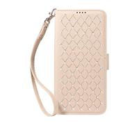 LUOTANL Portafoglio Caso per iPhone 17 PRO Max/17 Pro/Air/17, Luccicante Pelle Custodia con Supporto, Sottile Protezione RFID Guscio Tutto-Incluso,d'oro,Air