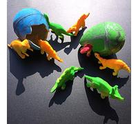 L'uovo crescente del dinosauro aggiunge il colore casuale del regalo gonfiabile del giocattolo della cova dell'acqua