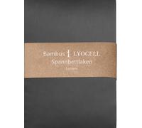 Luowei Lenzuolo con angoli elasticizzati in bambù, 140 x 200 cm, topper per letto a molle, colore grigio, morbido come una nuvola, per materassi alti 30 cm