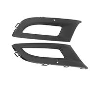 LUOWEINA 1 paio di griglie di copertura for fendinebbia anteriori adatte for VW Polo 6R MK5 2009 2010 2011 2012 2013 2014 2015 6R0853665D 6R0853666D Paraurti fendinebbia copertura della griglia del fe