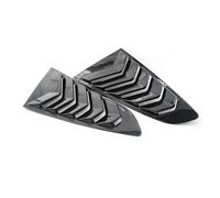 LUOWEINA Adesivo copertura otturatore laterale finestrino, adatto for Ford, Mustang 2015-2020 Kit per lo styling delle persiane delle finestre(Carbon)