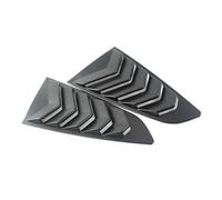 LUOWEINA Adesivo copertura otturatore laterale finestrino, adatto for Ford, Mustang 2015-2020 Kit per lo styling delle persiane delle finestre(Matte Black)