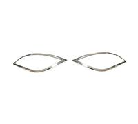 LUOWEINA Coprilampada fendinebbia posteriore adatto for Hyundai Tucson Ix35 2010-2015 ABS cromato fendinebbia fendinebbia Protezione per fendinebbia posteriori