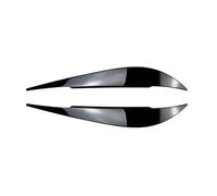 LUOWEINA Faro anteriore Palpebre Sopracciglia Faro Coperchio for gli occhi Misura for BMW F32 F33 F36 Serie 4 2014 2015 2016 217 2018 2019 2020 Copertura Trim Adesivo Styling Modanature Palpebre dei f