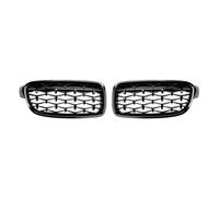 LUOWEINA Griglie anteriori for auto, adatte per, Serie 3 F30 F31 F35 320i 320d 325i 2012-2017 Sport Grill Star Griglia paraurti anteriore auto(Black)