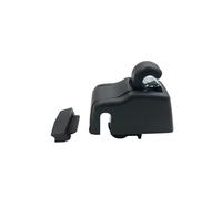 LUOWEINA Interno Grigio Parasole Clip di Supporto Staffa Gancio Parasole Clip, Misura for Porsche, Cayenne 2011-2018 4L0 859 561 J50 4L0 859 562 J50 fibbia per carta parasole