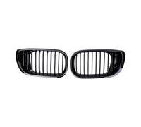 LUOWEINA Pulleco Gloss Nero Griglie Auto Paraurti Anteriore Griglia Grill Griglie for E46 4 Porte 3 Serie 2002-2005 Griglia paraurti anteriore auto