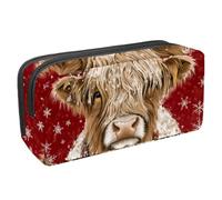 Luoweisi Astuccio per matite di grande capacità, organizer per cancelleria, multifunzione, per forniture per ufficio, stile bohémien, floreale, metà secolo, Multicolore 17, 2.3x8.2x3.9in/6x21x10cm,