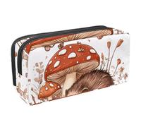 Luoweisi Astuccio per matite di grande capacità, organizer per cancelleria, multifunzione, per forniture per ufficio, riccio, funghi, fiocchi di neve, Multicolore 7, 2.3x8.2x3.9in/6x21x10cm, Organizer