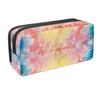 Luoweisi Astuccio per matite di grande capacità, organizer per cancelleria, multifunzione, per forniture per ufficio, cavallo arcobaleno, Multicolore 20, 2.3x8.2x3.9in/6x21x10cm, Organizer per borse