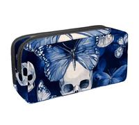 Luoweisi Astuccio per matite di grande capacità, organizer per cancelleria, multifunzione, per forniture per ufficio, vintage, pesce spada oceano, Multicolore 16, 2.3x8.2x3.9in/6x21x10cm, Organizer