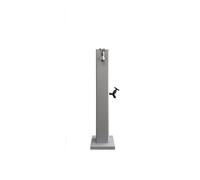 LUOWEIYA Colonna d'Acqua retrò, Colonna d'Acqua per Esterni con Rubinetto, Colonna d'Acqua da Giardino per L'irrigazione di Cortili, Fattorie E Patii(Gray,90cm)