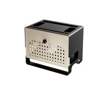 LUOWEIYA Mensola per Router, Piccolo Mobiletto per Router, Copertura per Cavo Modem, Organizer per La Gestione Dei Cavi, Facile Da Montare per Il Soggiorno