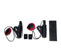 Luoyiilea 2 microfoni piezoelettrici a contatto, per chitarra, violino, banjo, mandolino, ukulele, violoncello, con jack da 6,35 mm e cavo.