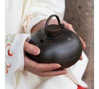 LUOZIQINX Borsa dell'Acqua Calda in Metallo, Borsa Acqua Calda con Copertura, Borsa d Acqua Calda per Notte, Letto, Dolore Cervicale E Freddo, Sicura E Calda Comfort,3l