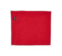 LUPA Scaldacollo unisex a doppio strato canadese fatto a mano in micro pile, Rosso, taglia unica