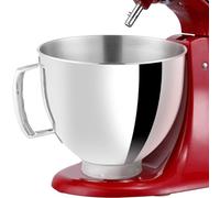 LUPATDY KitchenAid - Ciotola in acciaio inox per frullatore a testa inclinabile, 4,5-5 litri, di ricambio con ciotola mixer KitchenAid, accessori Kitchenaid resistente alla lavastoviglie