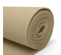 LUPATDY Rotoli Feltro Camello 30 cm x 250 cm, Spessore 3 mm, Tessuto Feltro Pannolenci Tinta Unita, per Borsa fai da te, Patchwork, Feltrini per Mobili Pesanti, Decorazione Artigianale