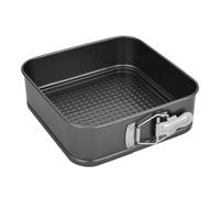 LUPATDY Teglia rettangolare con chiusura a bottiglia, diametro 22 cm, con rivestimento antiaderente, 1 stampo per torte, 22 cm, quadrato, teglia fai da te, set di utensili da forno