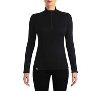 LUPETTO 1/2 ZIP POLLUX DONNA Rewoolution Nero