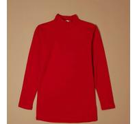 JADEA Maglia Lupetto Bambina 262 Manica Lunga in Cotone, ROSSO 5-6 anni