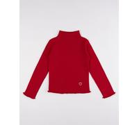 Lupetto cuore rosso bambina