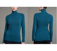 LUPETTO DONNA COLLO ALTO IN ECO COTONE CALDO INVERNALE VESTIBILITA' SKINNY RAGNO