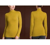 LUPETTO DONNA COLLO ALTO IN ECO VISCOSA CALDA E MORBIDA VESTIBILITA SKINNY RAGNO