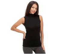 Lupetto donna in cotone elasticizzato smanicato Jadea 4058